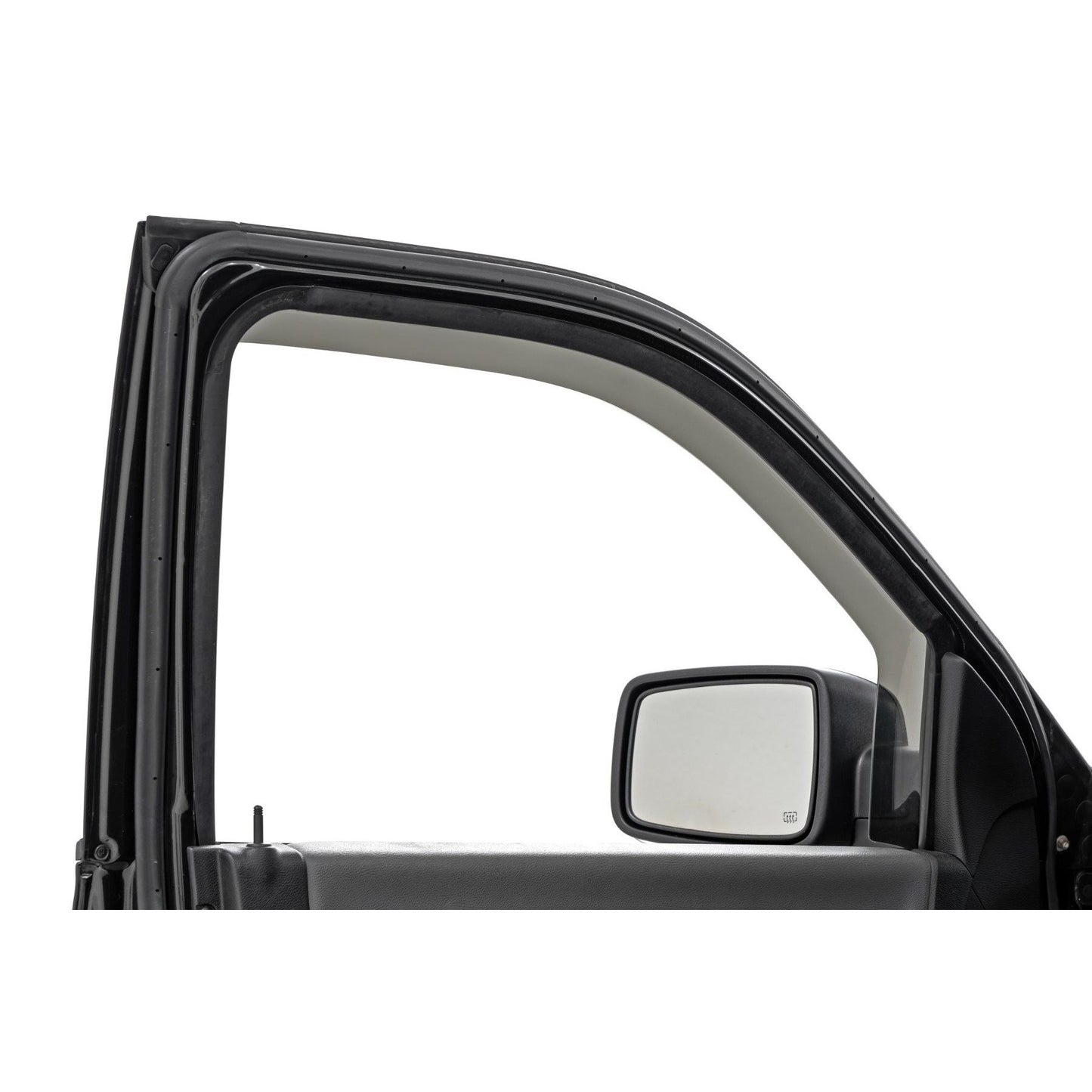 ROUGH COUNTRY Side Window Deflectors | In Channel Rain Guard | Ram 1500/2500/3500 (10-25 & Classic CREW CAB) | 840924