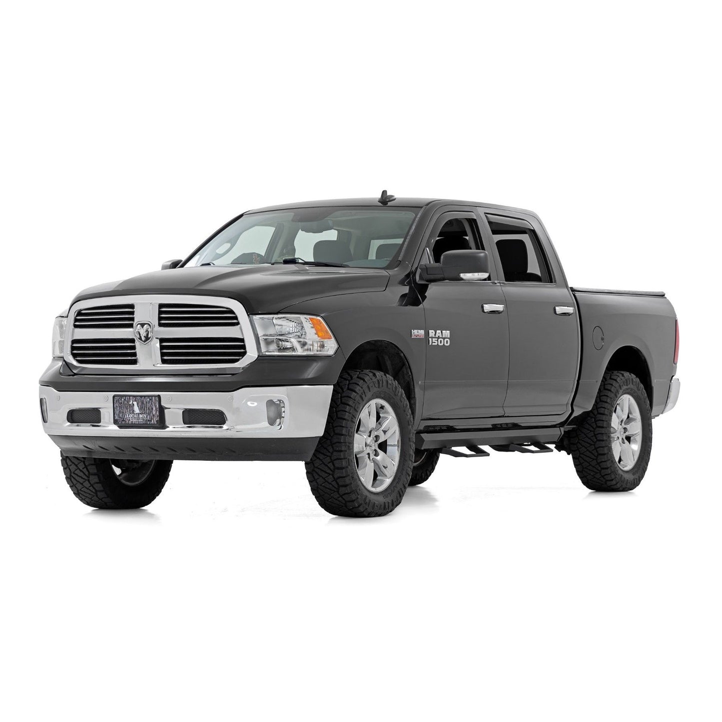 ROUGH COUNTRY SRL2 Adj Aluminum Step | Crew Cab | Ram 1500/2500/3500 2WD/4WD (2010-2018 & Classic) | 31015