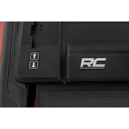 ROUGH COUNTRY Powered Retractable Bed Cover | 5' Bed | Toyota Tacoma 2WD/4WD (2024-2025) | 51515551