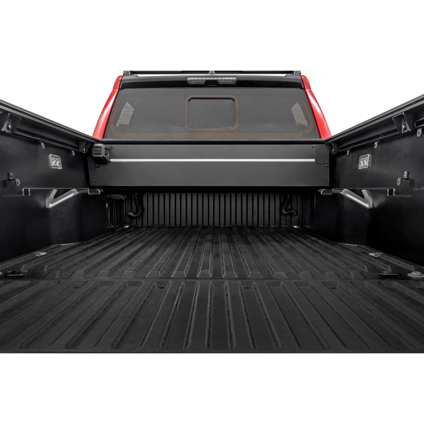 ROUGH COUNTRY Powered Retractable Bed Cover | 5' Bed | Toyota Tacoma 2WD/4WD (2024-2025) | 51515551