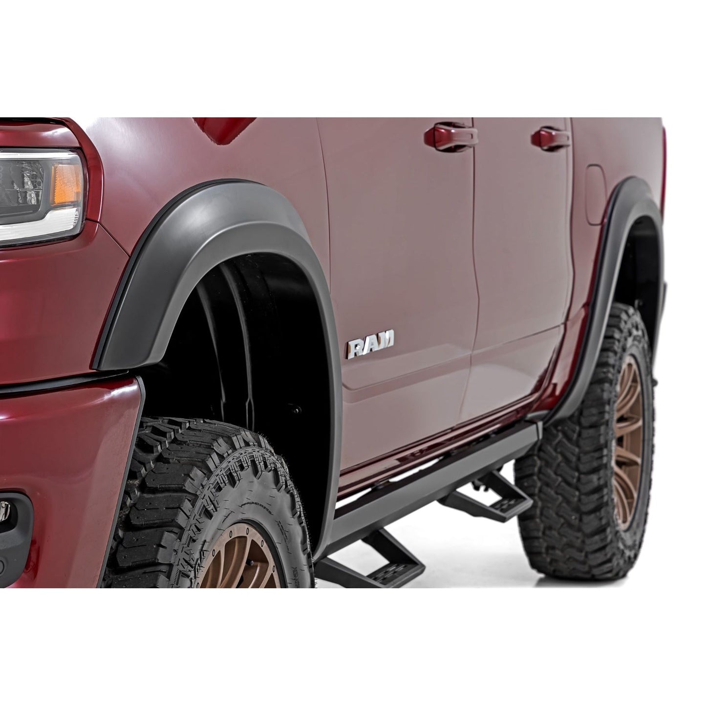 ROUGH COUNTRY | Sport Fender Flares  PAU Granite Crystal  Ram 1500 2WD/4WD (2025-2026) | S-D319205-PAU