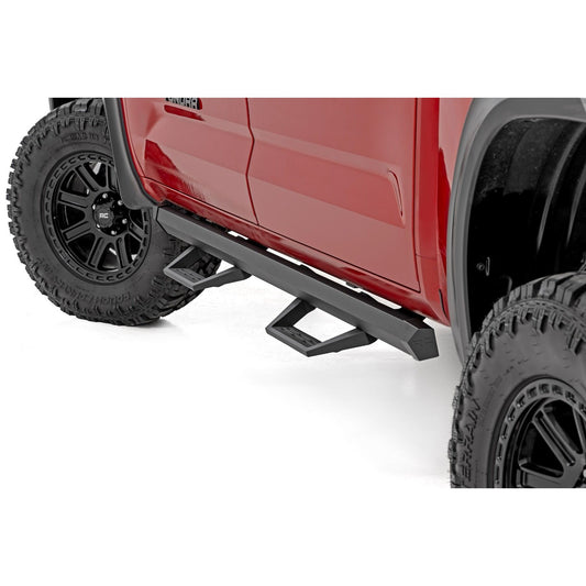 ROUGH COUNTRY SRL2 Adj Aluminum Steps | CrewMax | Toyota Tundra 2WD/4WD (2022-2025) | 71097