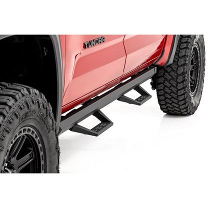 ROUGH COUNTRY SRL2 Adj Aluminum Steps | CrewMax | Toyota Tundra 2WD/4WD (2022-2025) | 71097