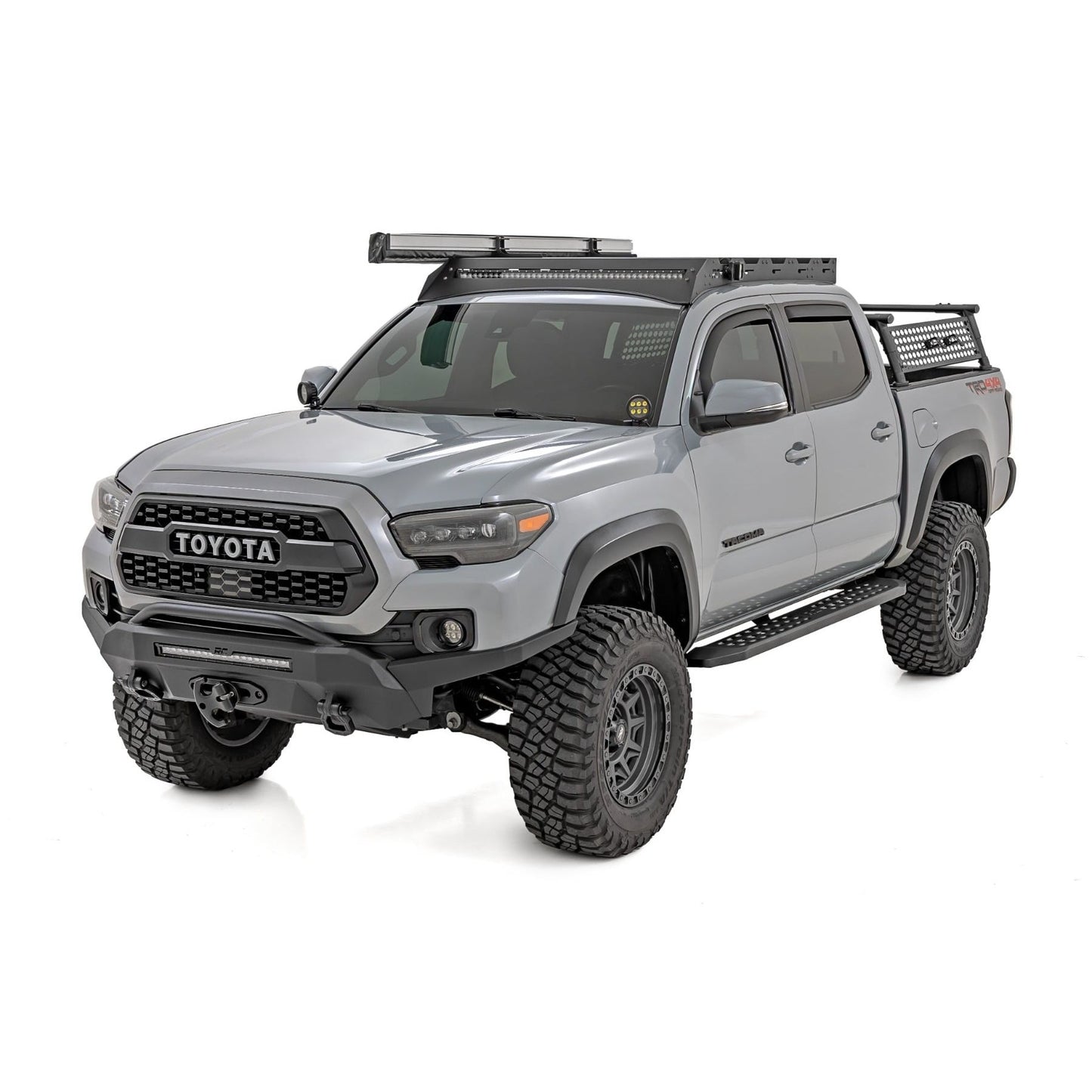 ROUGH COUNTRY RCS44012 44012 RPT2 Running Board Toyota Tacoma 2016-23