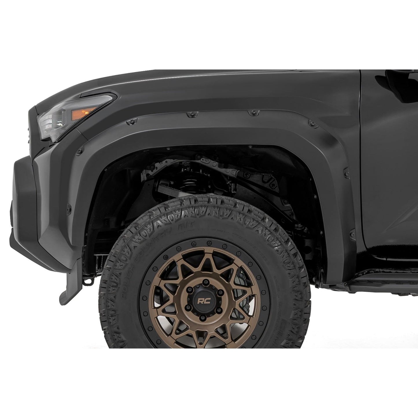 ROUGH COUNTRY | Pocket Fender Flares  4Z2 Mudbath  Toyota 4Runner 2WD/4WD (2025-2026) | F-T12511-4Z2