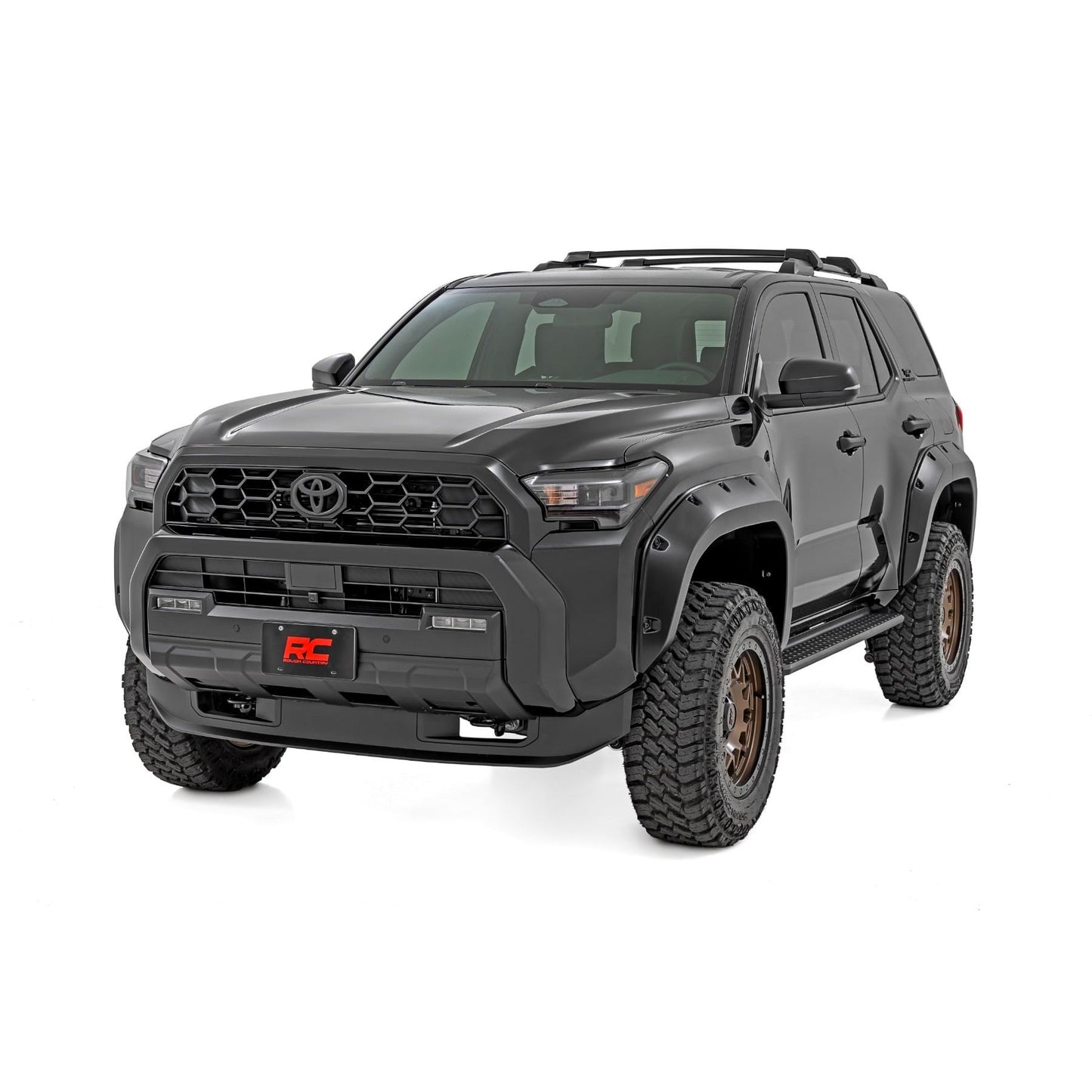 ROUGH COUNTRY | Pocket Fender Flares  4Z2 Mudbath  Toyota 4Runner 2WD/4WD (2025-2026) | F-T12511-4Z2