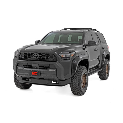 ROUGH COUNTRY | Pocket Fender Flares  089 Wind Chill Pearl  Toyota 4Runner 2WD/4WD (25-26) | F-T12511-089
