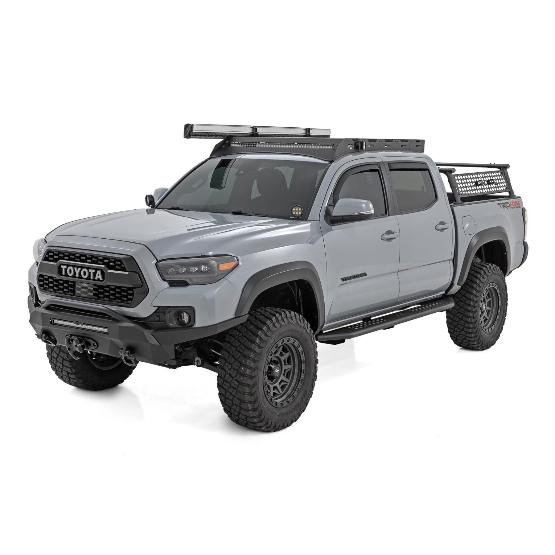 ROUGH COUNTRY RCS14012 14012 OV2 Running Boards Side Toyota Tacoma 16-23
