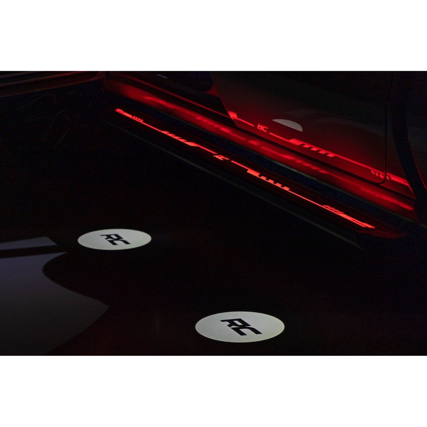 ROUGH COUNTRY Multi-Color LED Running Boards | CrewMax | Toyota Tundra 2WD/4WD (2022-2025) | 55006