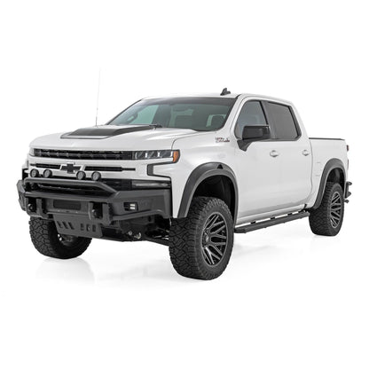 ROUGH COUNTRY Multi-Color LED Running Boards | Crew Cab | Chevy/GMC 1500/2500HD/3500HD (19-26 & Refresh) | 55007