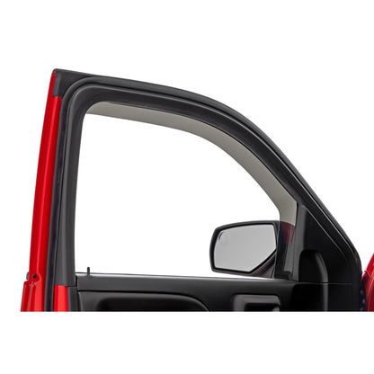 ROUGH COUNTRY Side Window Deflectors | In Channel Rain Guard | Chevy/GMC 1500/2500HD/3500HD 2WD/4WD | 811419