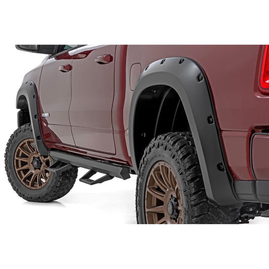 ROUGH COUNTRY | Pocket Fender Flares  PAU Granite Crystal  Ram 1500 2WD/4WD (2025-2026) | F-D319205-PAU