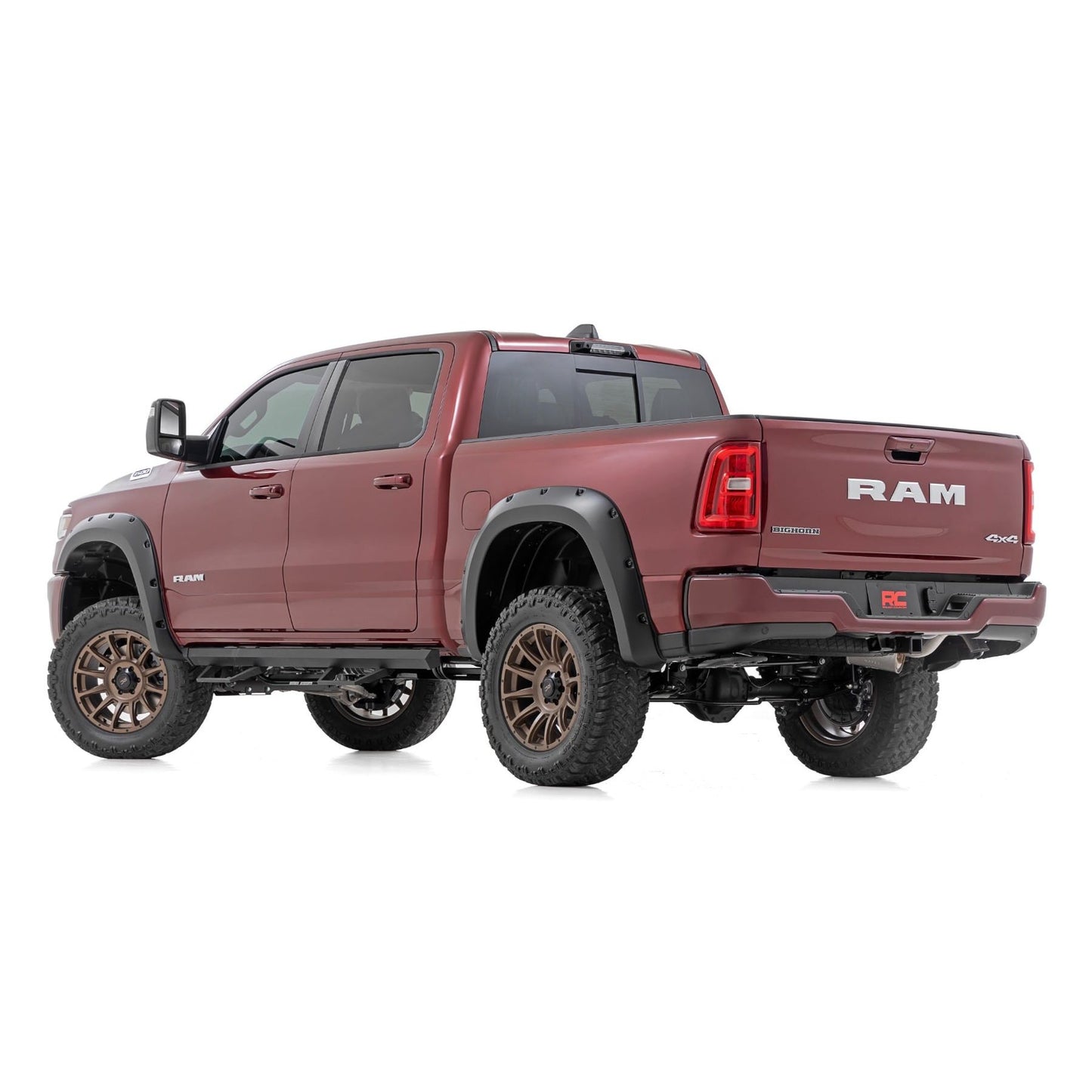 ROUGH COUNTRY | Pocket Fender Flares  PAS Steel Storm  Ram 1500 2WD/4WD (2025-2026) | F-D319205-PAS