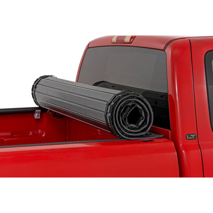 ROUGH COUNTRY Hard Roll Up Bed Cover | 6'7" Bed | Chevy/GMC 1500 (00-06 & Classic) | 50288650