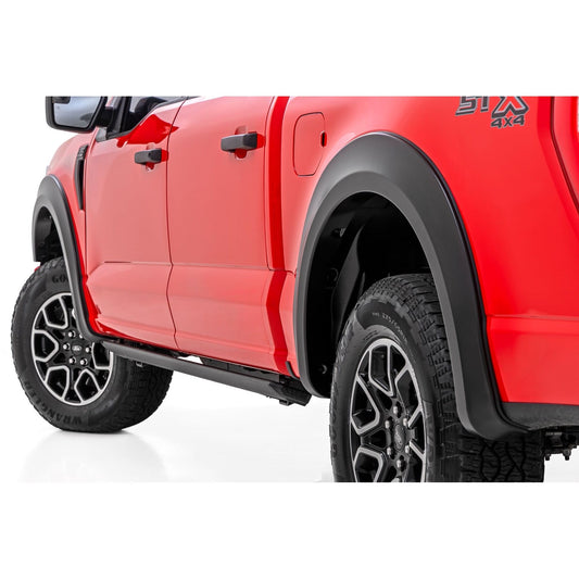 ROUGH COUNTRY | Sport Fender Flares  T9 Marsh Gray  Ford F-150 2WD/4WD (2021-2026) | S-F20911A-T9