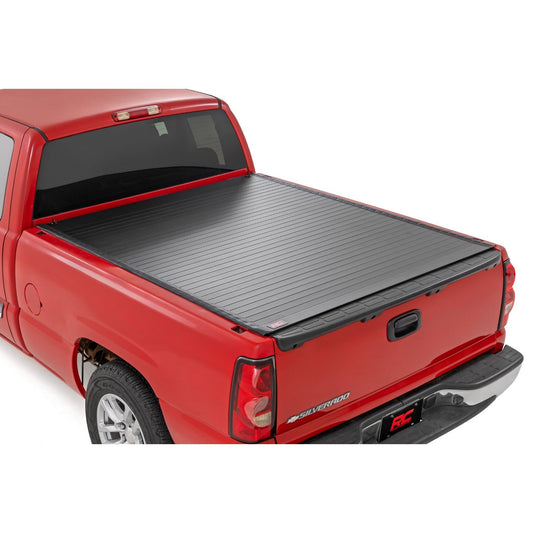 ROUGH COUNTRY Hard Roll Up Bed Cover | 6'7" Bed | Chevy/GMC 1500 (00-06 & Classic) | 50288650