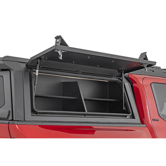 ROUGH COUNTRY | Bed Cap Side Shelf Storage Bin  Passengers Side  Toyota Tacoma (24-26) | 734075