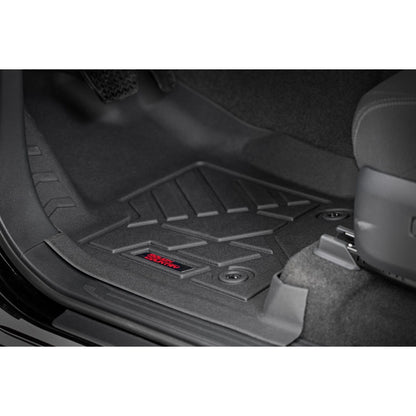 ROUGH COUNTRY Sure-Fit Floor Mats | Front & Rear & Cargo Mat | Toyota 4Runner (2025) | SM71325