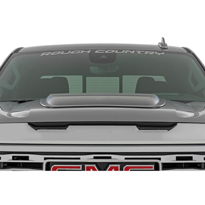 ROUGH COUNTRY Hood Scoop | GXN Deep Bronze | GMC Sierra 1500 2WD/4WD (2019-2026) | HS40010-GXN