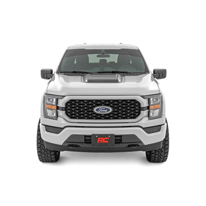 ROUGH COUNTRY Hood Scoop | E7 Velocity Blue | Ford F-150 2WD/4WD (2021-2025) | HS30010-E7