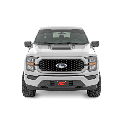 ROUGH COUNTRY | Hood Scoop  M7 Carbonized Gray  Ford F-150 2WD/4WD (2021-2026) | HS30010-M7