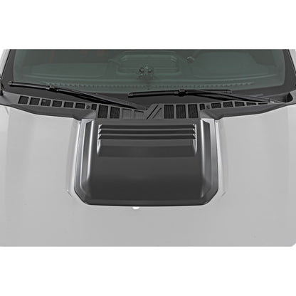 ROUGH COUNTRY | Hood Scoop  M7 Carbonized Gray  Ford F-150 2WD/4WD (2021-2026) | HS30010-M7