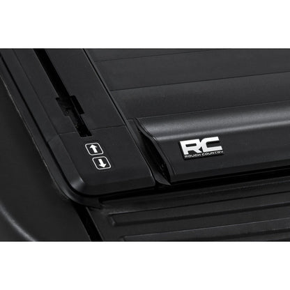 ROUGH COUNTRY | Powered Retractable Bed Cover  5'7" Bed  Ford F-150 2WD/4WD (2009-2014) | 51221550