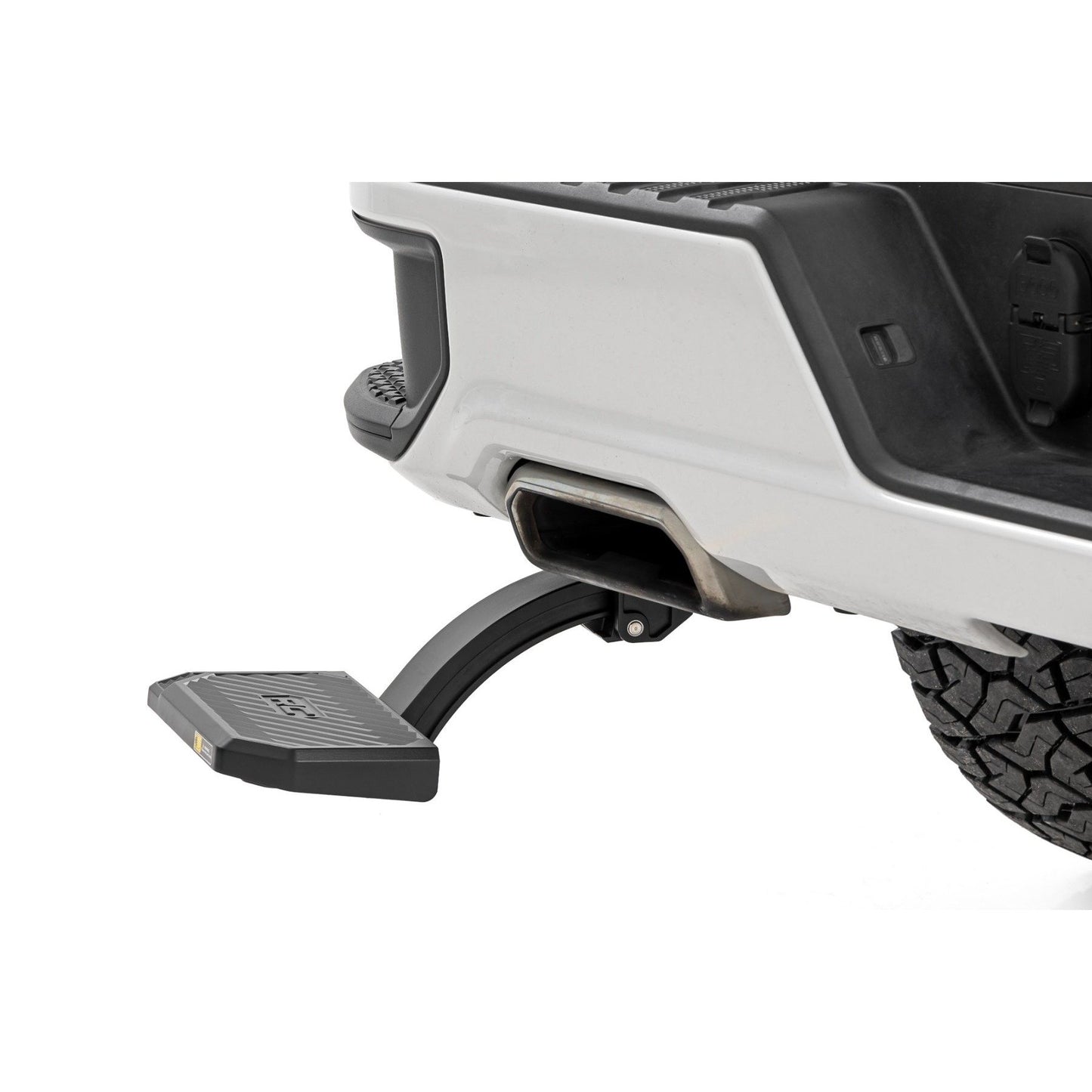 ROUGH COUNTRY Retractable Bed Step | Manual Pull | Chevy/GMC 1500 (19-26) | PW049798