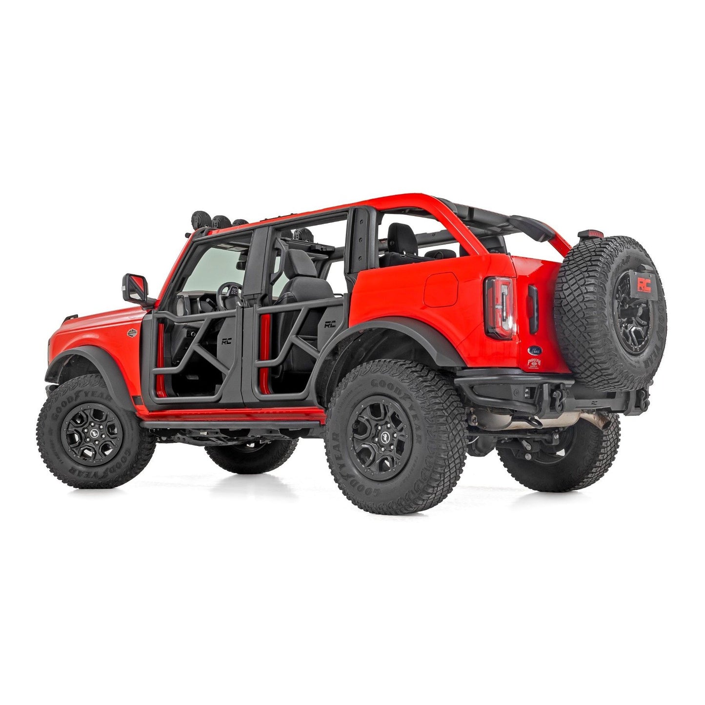 ROUGH COUNTRY Tubular Doors | 4 Door | Ford Bronco 4WD (2021-2025) | 10658