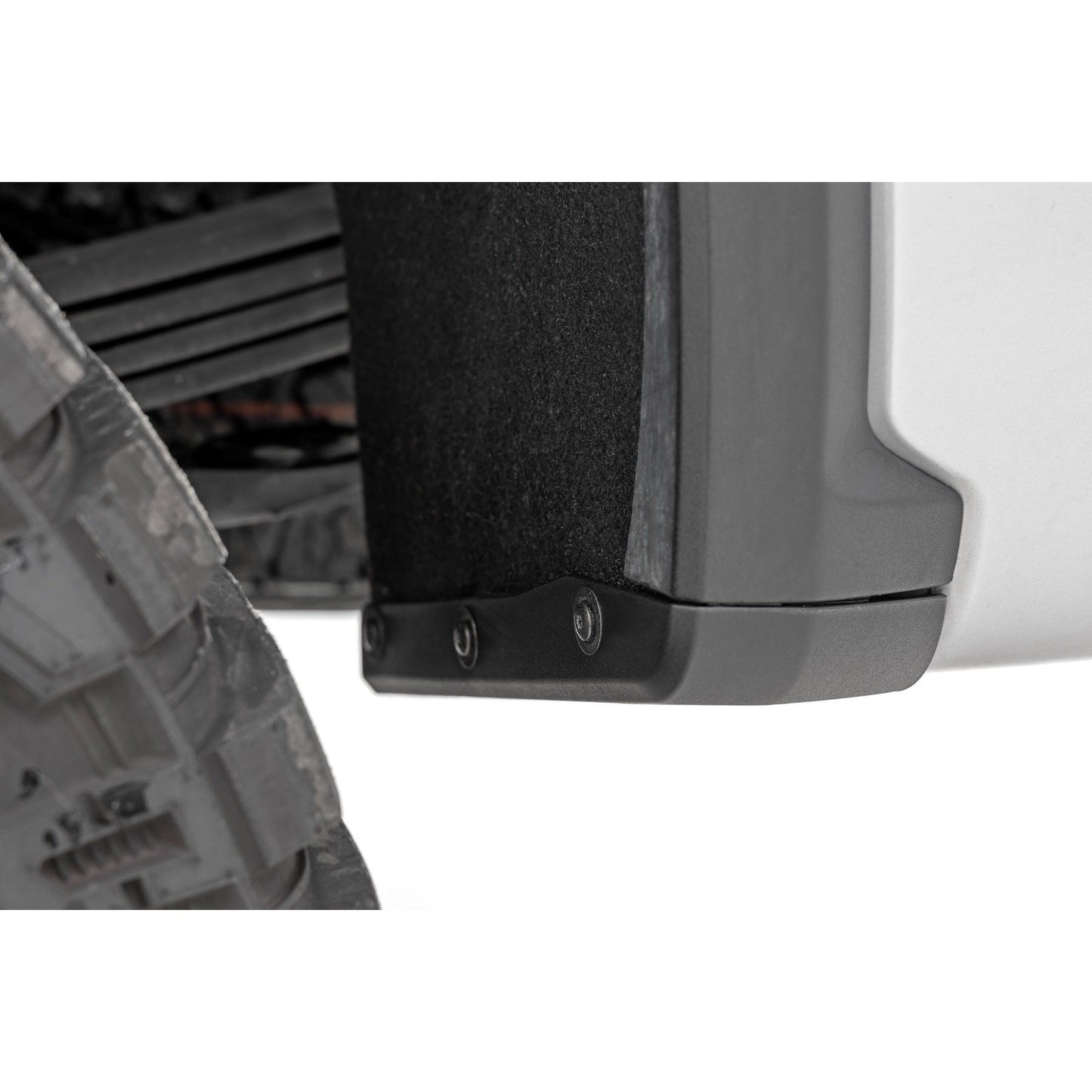 ROUGH COUNTRY Mud Flap Delete | Chevy Silverado 2500 HD/3500 HD 2WD/4WD (2020-2025) | 13004