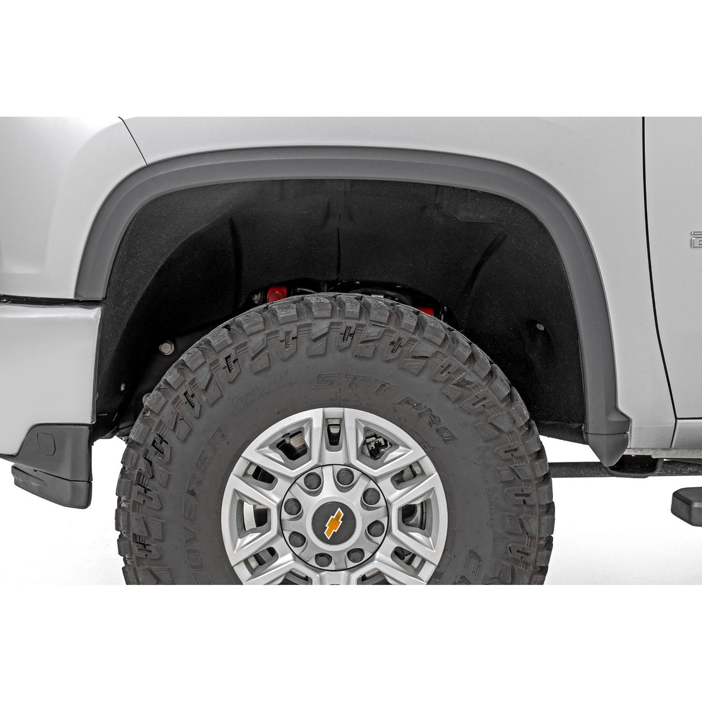 ROUGH COUNTRY Mud Flap Delete | Chevy Silverado 2500 HD/3500 HD 2WD/4WD (2020-2025) | 13004