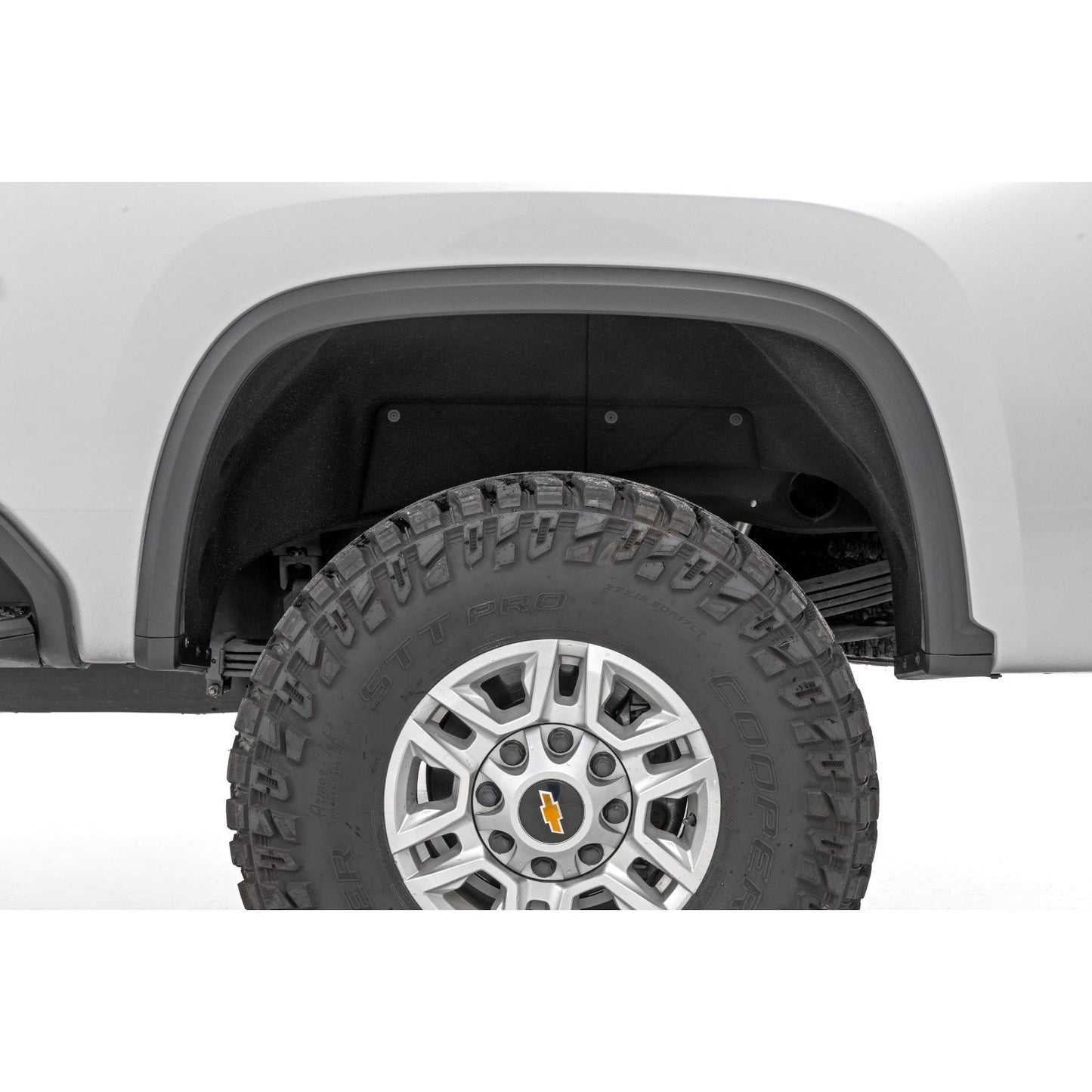 ROUGH COUNTRY Mud Flap Delete | Chevy Silverado 2500 HD/3500 HD 2WD/4WD (2020-2025) | 13004