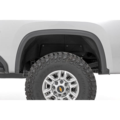 ROUGH COUNTRY Mud Flap Delete | Chevy Silverado 2500 HD/3500 HD 2WD/4WD (2020-2025) | 13004
