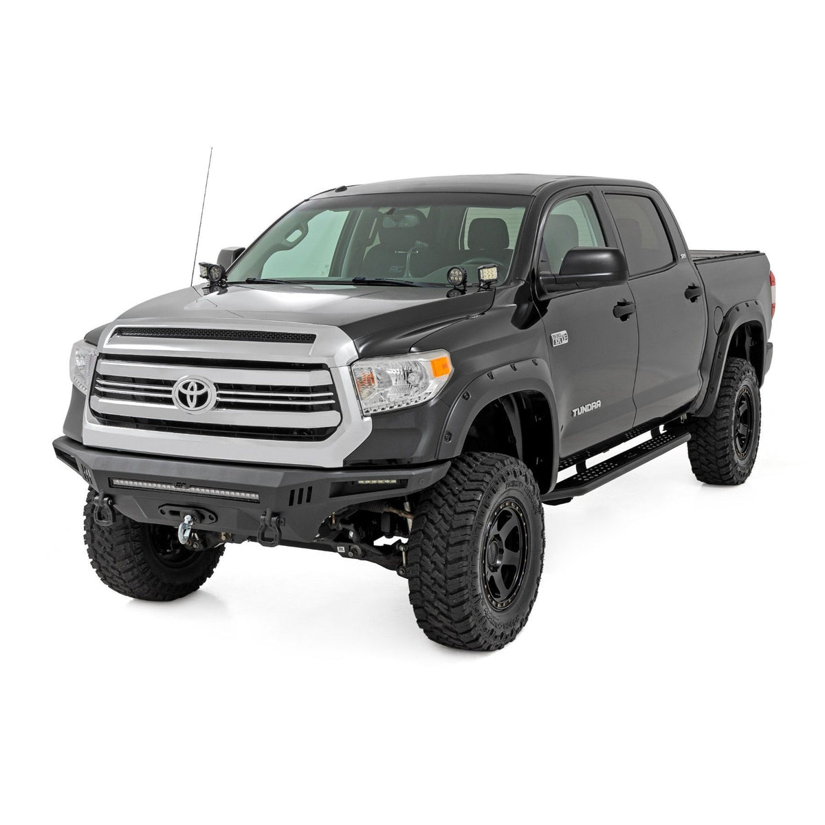 ROUGH COUNTRY RCS14005 14005 OV2 Running Boards Side Toyota Tundra 07-21