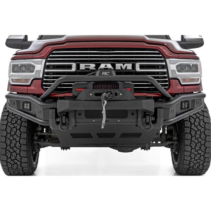 ROUGH COUNTRY RCS51212W 51212W Front Bumper Tubular Ram 2500/3500 2019-26