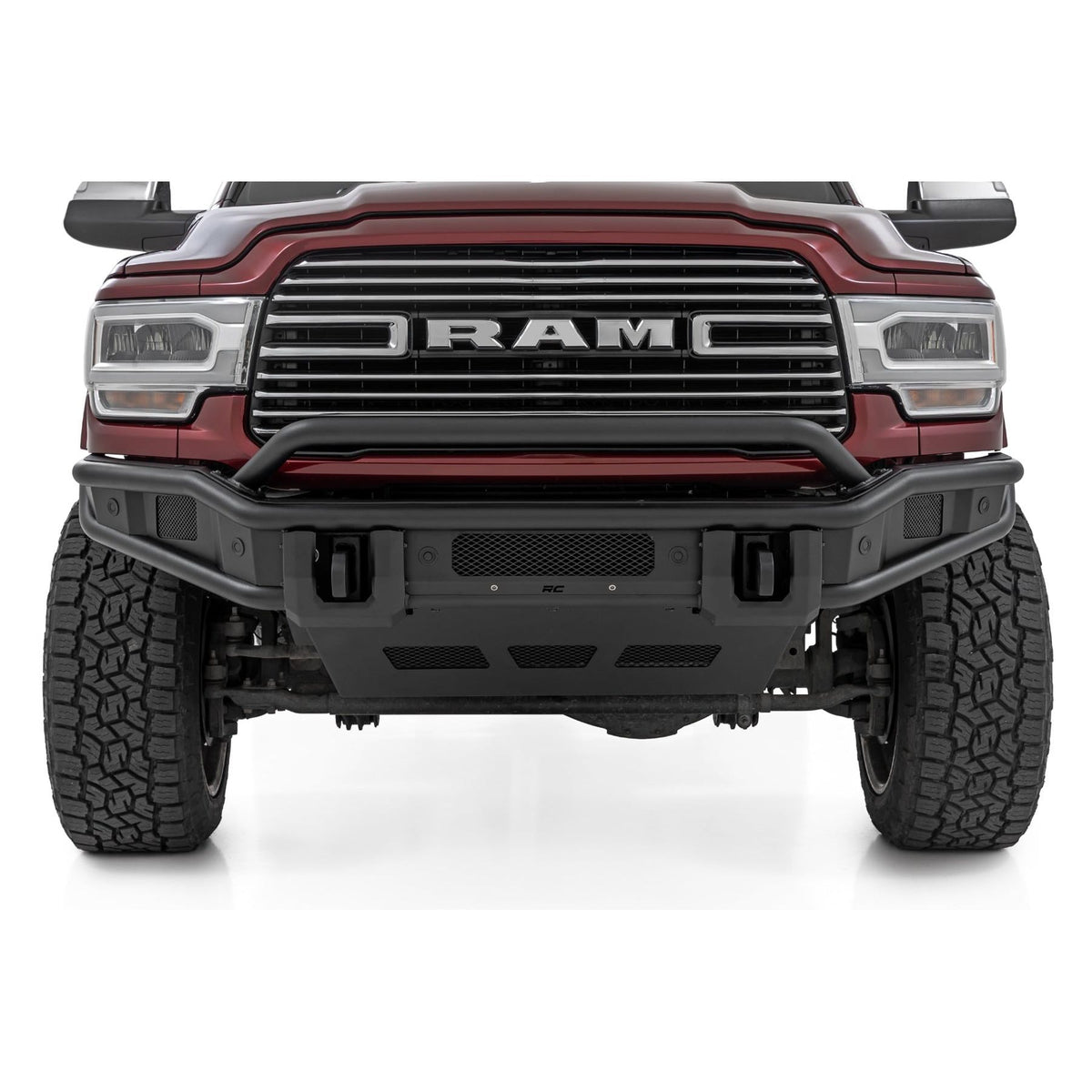 ROUGH COUNTRY RCS51212 51212 Front Bumper Tubular Ram 2500/3500 2019-26