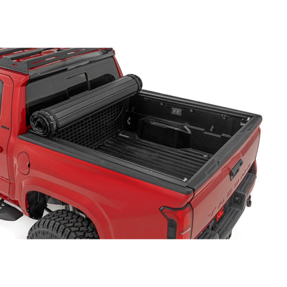 ROUGH COUNTRY Hard Roll Up Bed Cover | 5' Bed | Toyota Tacoma 2WD/4WD (2024-2025) | 50415551