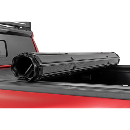 ROUGH COUNTRY Hard Roll Up Bed Cover | 5' Bed | Toyota Tacoma 2WD/4WD (2024-2025) | 50415551