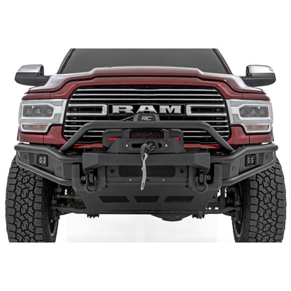 ROUGH COUNTRY RCS51212W 51212W Front Bumper Tubular Ram 2500/3500 2019-26