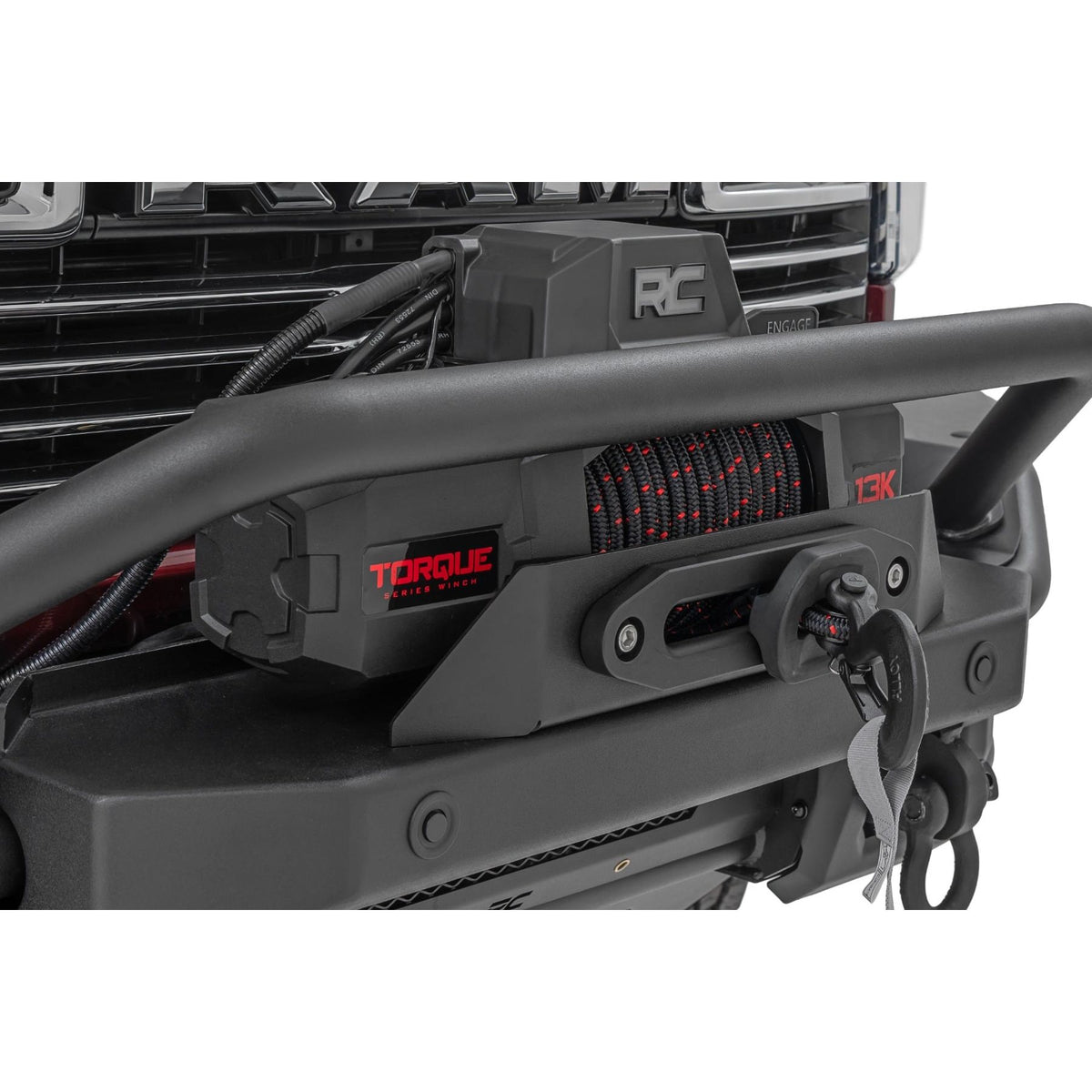 ROUGH COUNTRY RCS51212W 51212W Front Bumper Tubular Ram 2500/3500 2019-26