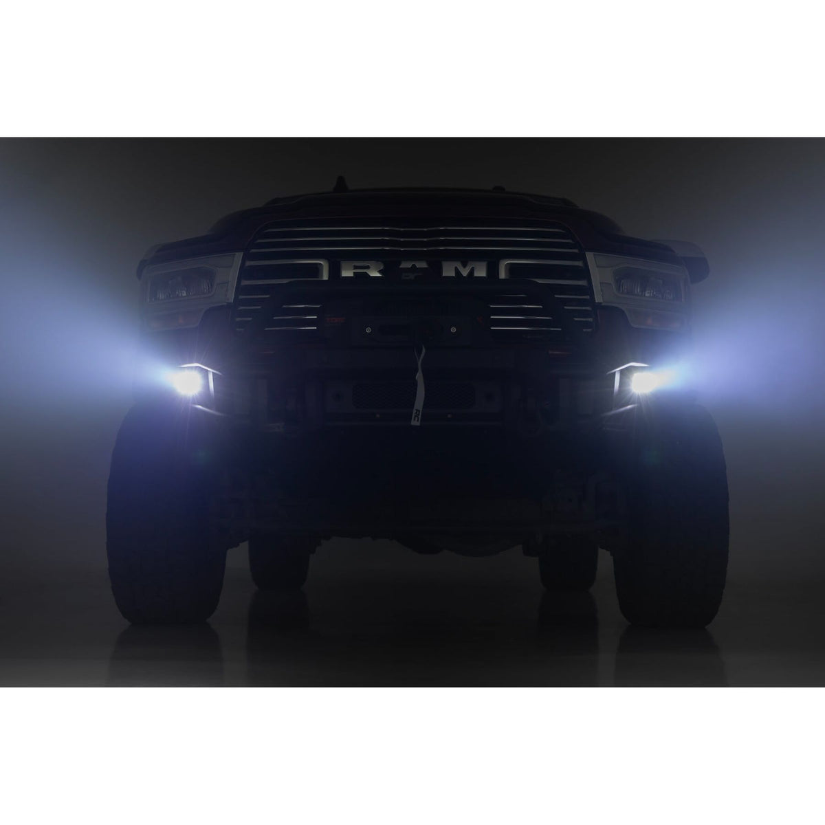 ROUGH COUNTRY RCS51212 51212 Front Bumper Tubular Ram 2500/3500 2019-26