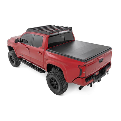 ROUGH COUNTRY Soft Roll Up Bed Cover | 5' Bed | Toyota Tacoma 2WD/4WD (2024-2025) | 42415551