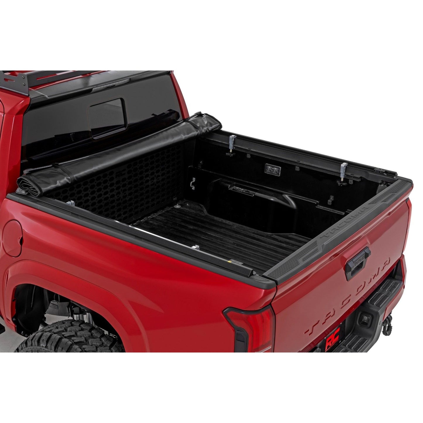ROUGH COUNTRY Soft Roll Up Bed Cover | 5' Bed | Toyota Tacoma 2WD/4WD (2024-2025) | 42415551
