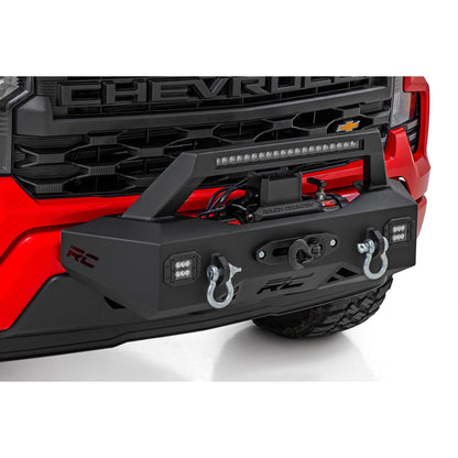 ROUGH COUNTRY EXO Winch Mount Kit | Chevy Silverado 1500 2WD/4WD (2019-2026) | 10814