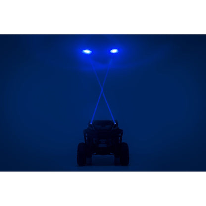 ROUGH COUNTRY Laser Whip Light Kit | RGBW | 2400 Lumens | Pair | 78880