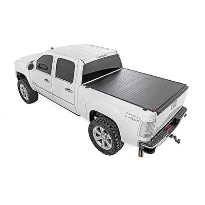 ROUGH COUNTRY | Hard Roll Up Bed Cover  5'9" Bed  Chevy/GMC Sierra/Silverado 1500 (07-13) | 50123551