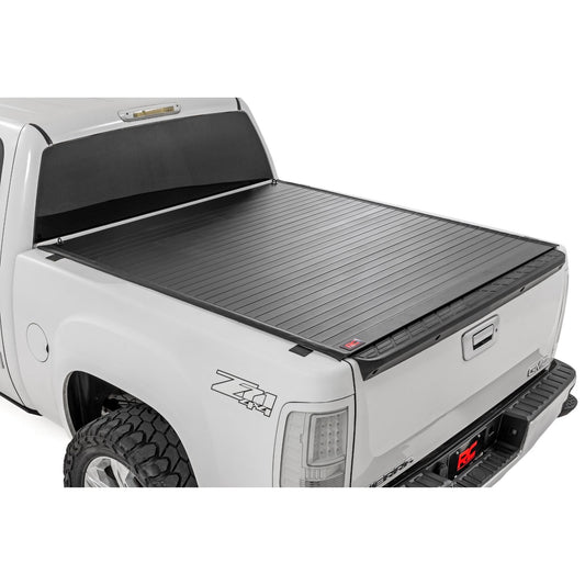 ROUGH COUNTRY | Hard Roll Up Bed Cover  5'9" Bed  Chevy/GMC Sierra/Silverado 1500 (07-13) | 50123551