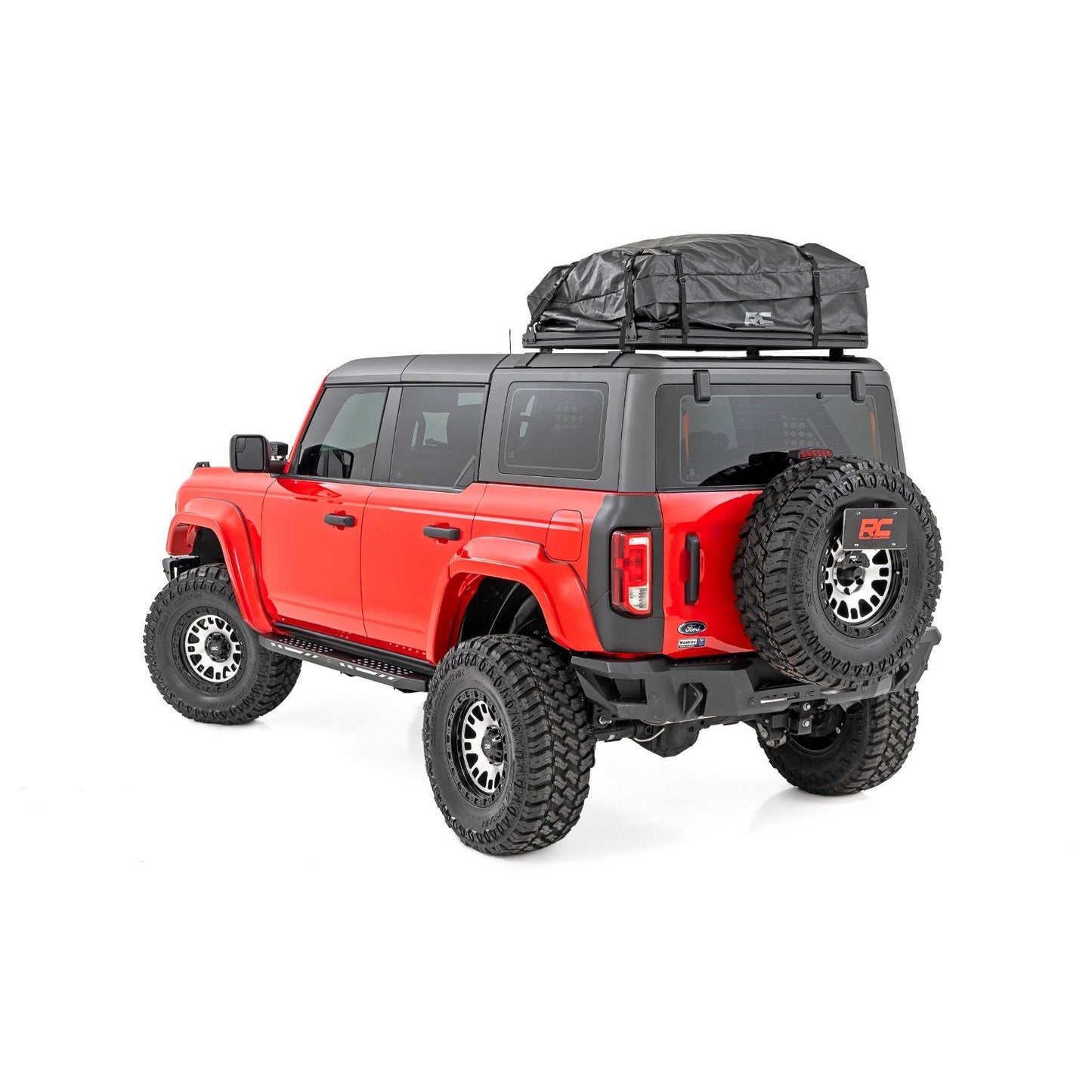 ROUGH COUNTRY Fender Flares | PQ Race Red | Ford Bronco 4WD (2021-2025) | O-F12124-PQ