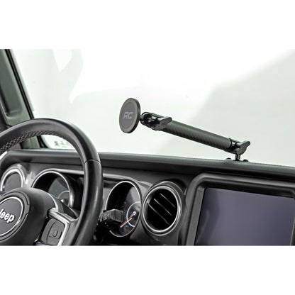 ROUGH COUNTRY Dash Mount | 8" Mount Kit | Jeep Gladiator JT/Wrangler JL 4WD (2018-2025) | 10661