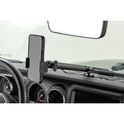 ROUGH COUNTRY Dash Mount | 8" Mount Kit | Jeep Gladiator JT/Wrangler JL 4WD (2018-2025) | 10662